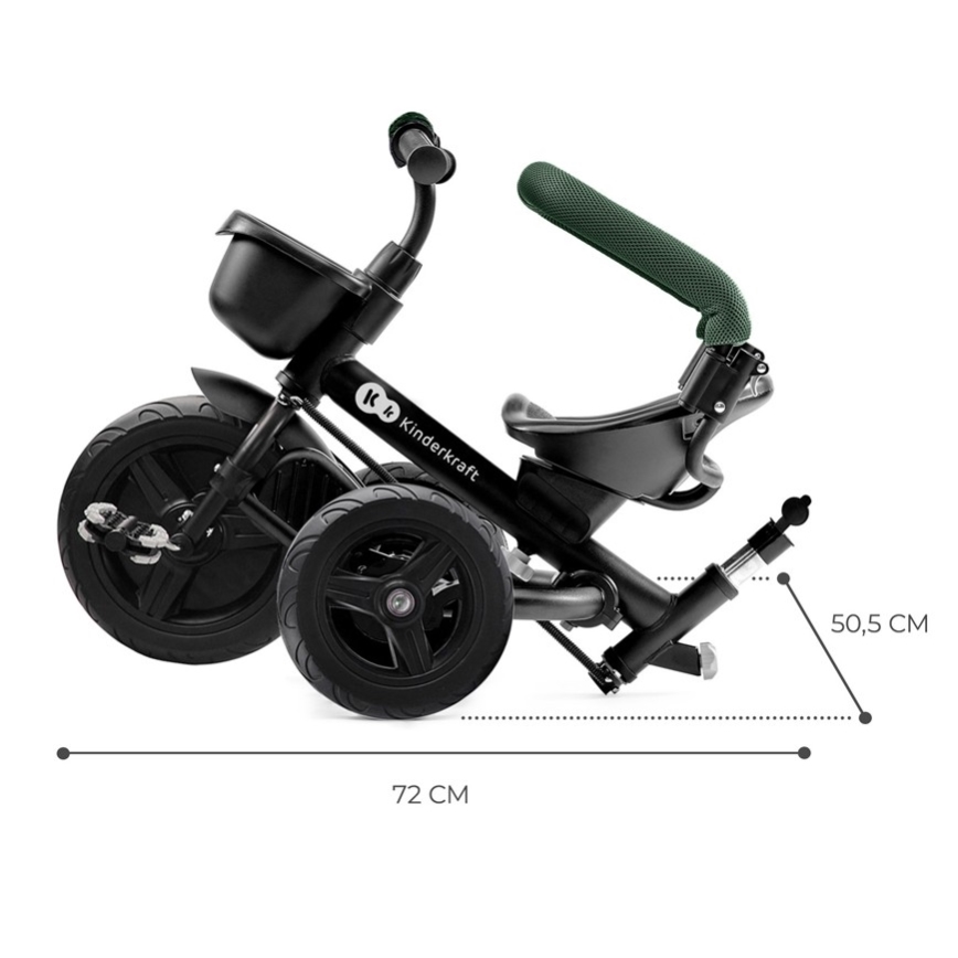 KINDERKRAFT - Tricycle enfant AVEO vert