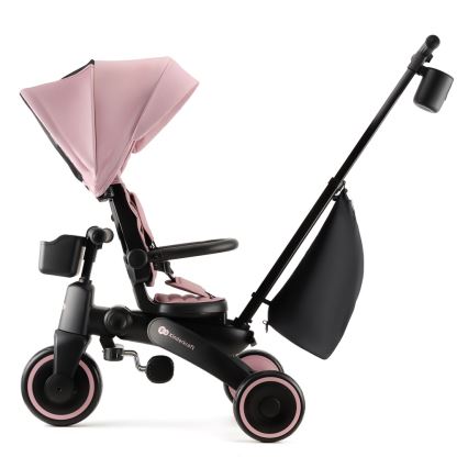 KINDERKRAFT - Tricycle enfant JAZZ 2 rose