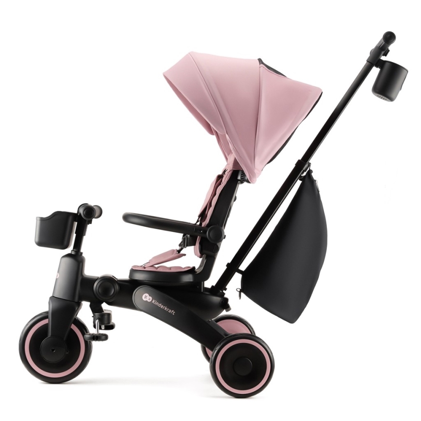 KINDERKRAFT - Tricycle enfant JAZZ 2 rose