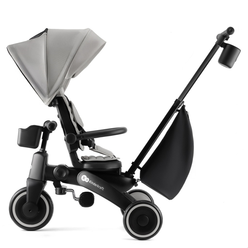 KINDERKRAFT - Tricycle pour enfant JAZZ 2 gris