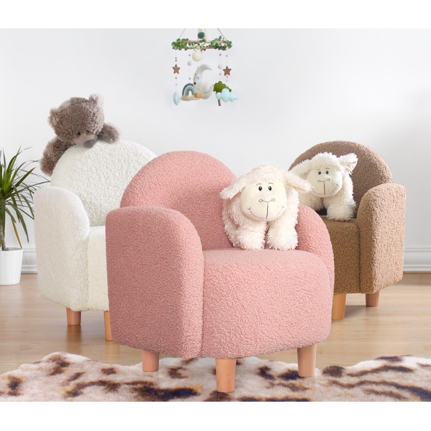 Kindersessel DORY hellrosa