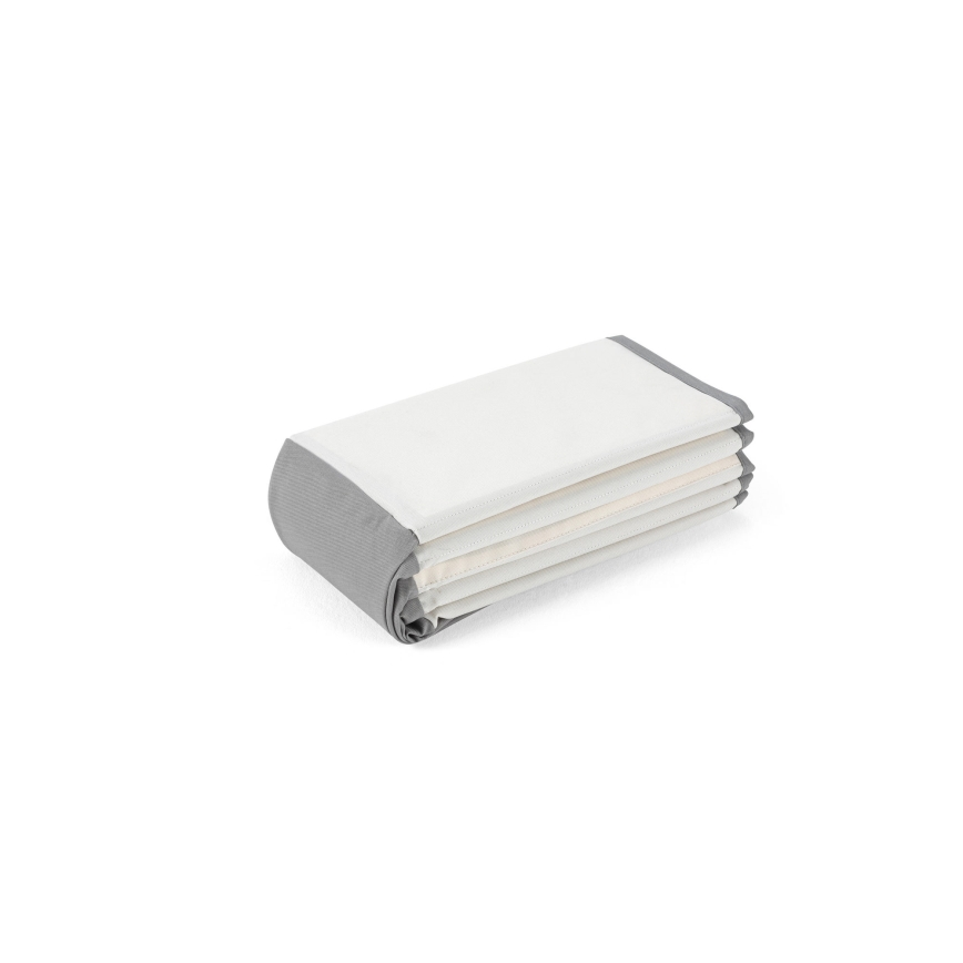 Kinder-Trockenpool mit Bällen, Ø 80 cm, weiß/grau