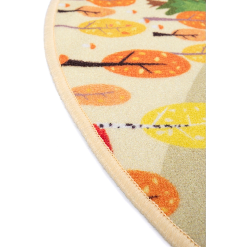 Kinderteppich STELLA STREETS 120 cm beige/Stadt
