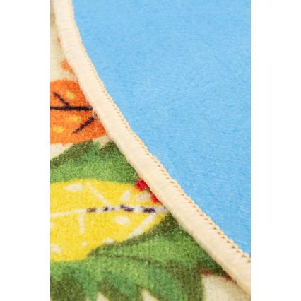 Kinderteppich STELLA STREETS 120 cm beige/Stadt