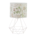 Kindertischlampe KIDS ROOM 1xE27/60W/230V Ø 18 cm Dinosaurier
