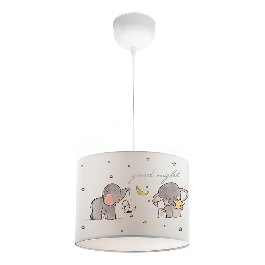 Kinderzimmer-Deckenleuchte CANDY 1xE27/40W/230V weiß/beige
