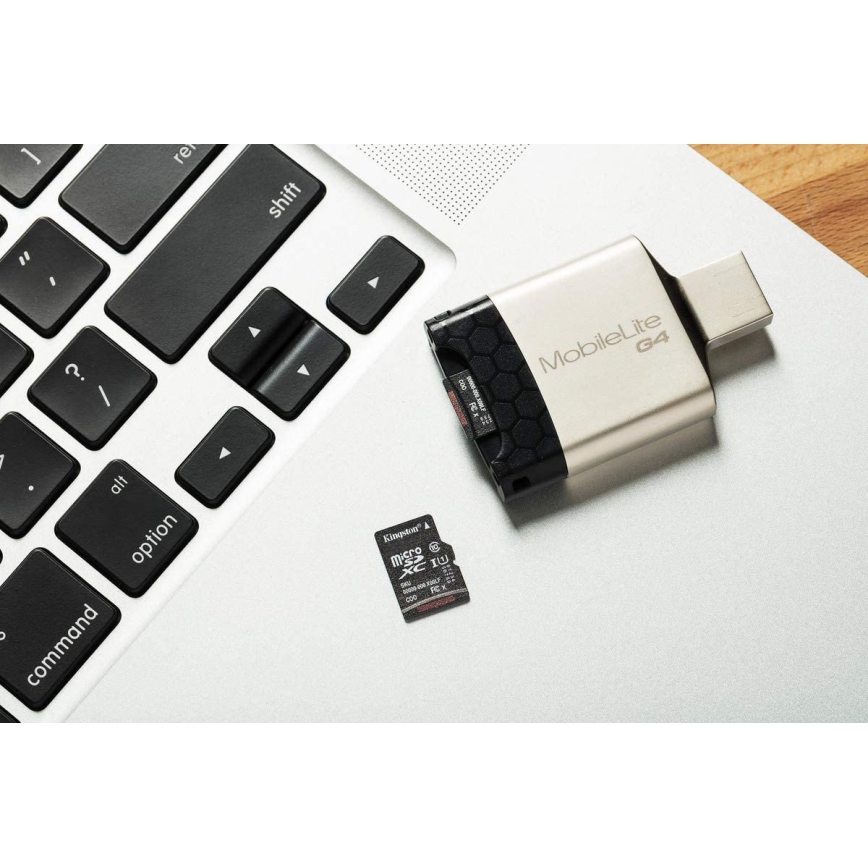 Kingston - MicroSDXC 64GB Canvas Select Plus U1 100MB/s + adattatore SD