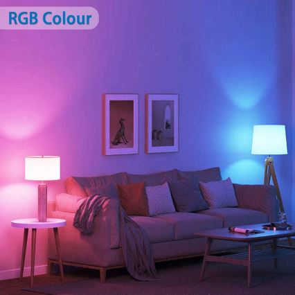 Kit 4x lampadine LED RGBW dimmerabili Smart GU10/4,9W/230V 2700-6500K - Aigostar