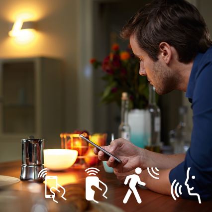 Set de base Philips HUE STARTER KIT 3xE27/9W + dispositif de connexion