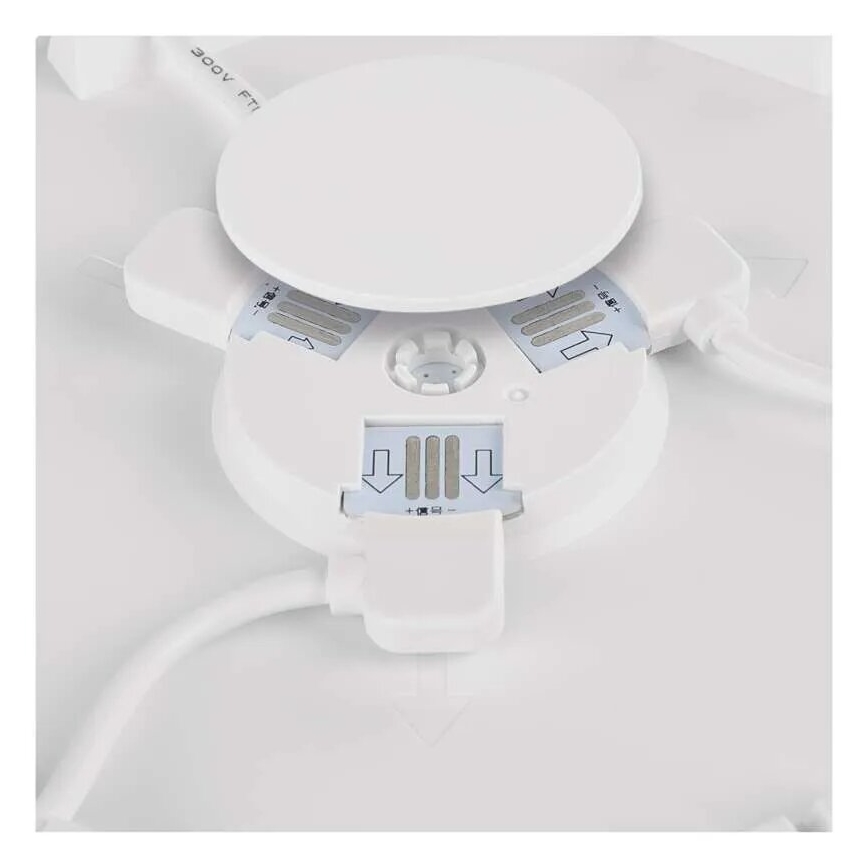 Pack de 3 panneaux LED RGBIC+CCT dimmables - module d'extension LED/1,8W/230V Wi-Fi Tuya