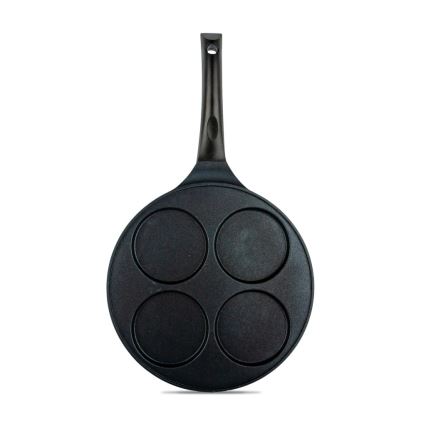 KITCHISIMO Pfannkuchenpfanne 26 cm, schwarz