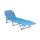 Klappbare, verstellbare Sonnenliege SUNO 56 x 190 cm, blau