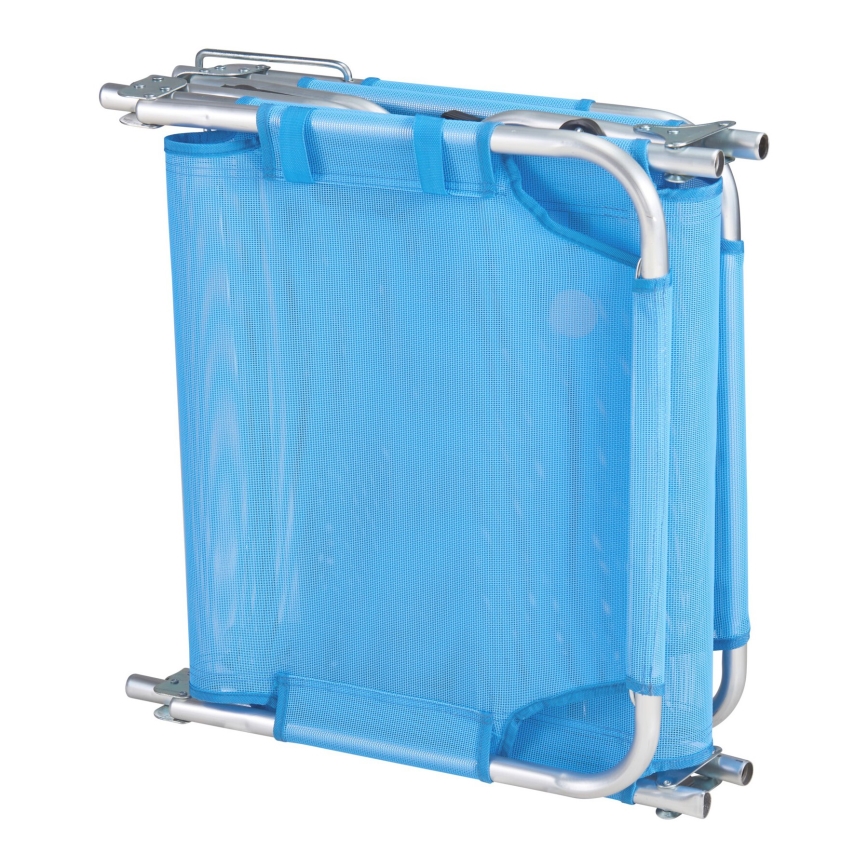 Klappbare, verstellbare Sonnenliege SUNO 56 x 190 cm, blau