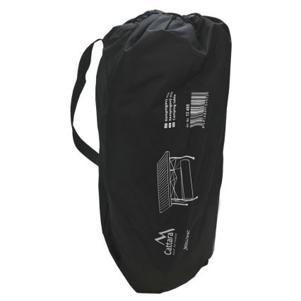Klappbarer Campingtisch 118x70 cm anthrazit