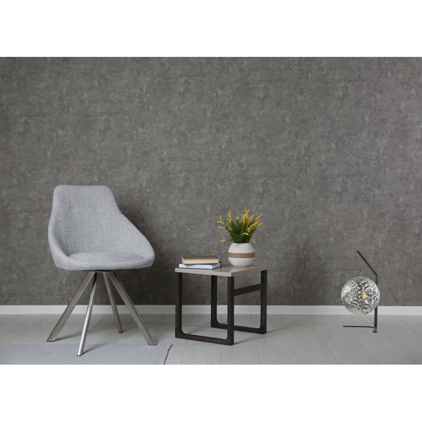 Lampada da tavolo JUNO 1xE27/7W/230V grigio/nero