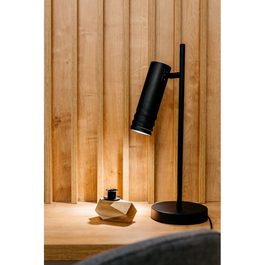 Lampada da tavolo DRILL 1xGU10/4W/230V nero