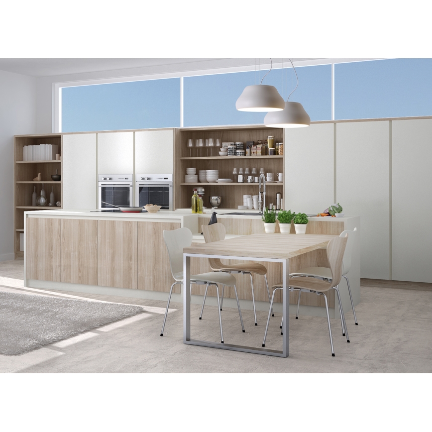 Lampadario a sospensione con filo PADDY LED/24W/230V bianco