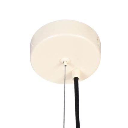 Lampadario a sospensione con filo ABEL 2xE27/11W/230V diametro 28 cm color crema