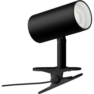 Klemmleuchte PUNTO 1xGU10/9W/230V schwarz