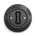 Kliklap - Bouton rétro avec cadre anthracite