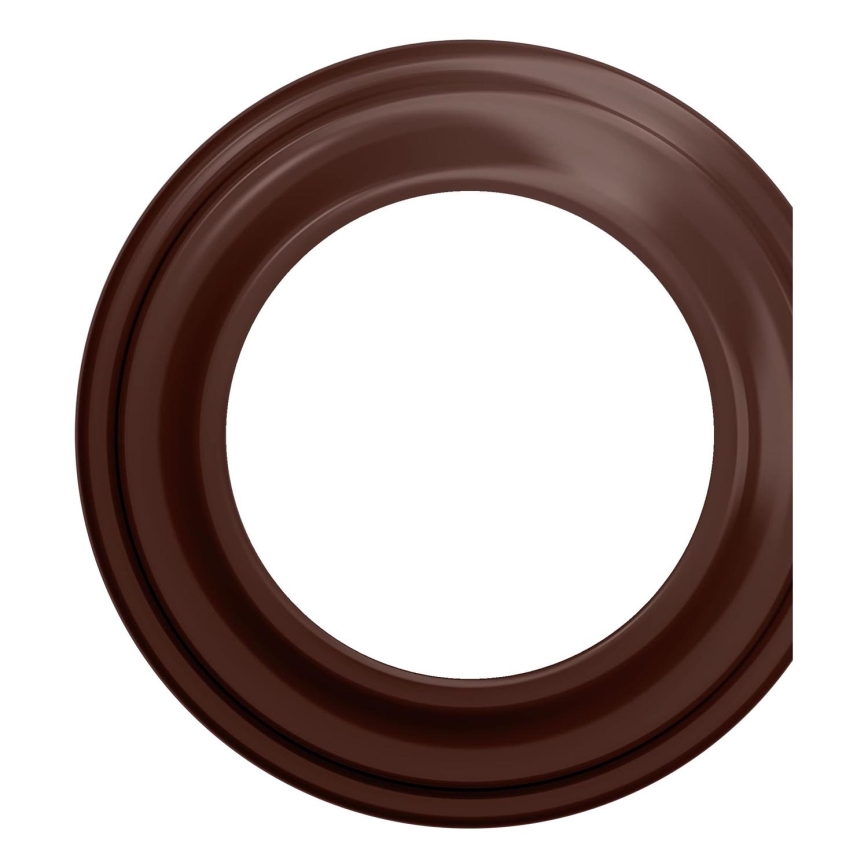 Kliklap - Cadre rétro bordure marron