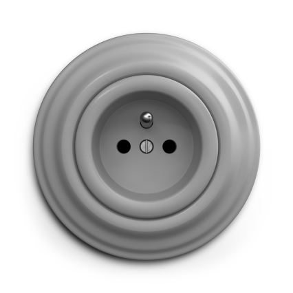 Kliklap - Cadre vintage simple gris