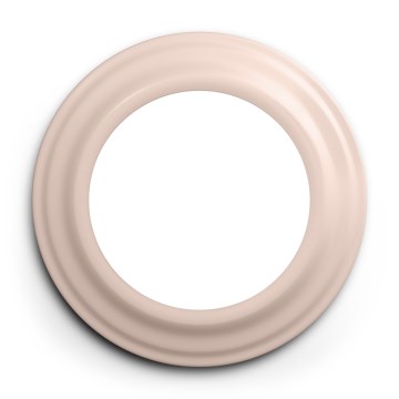 Kliklap - Cornice retro semplice rosa antico