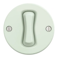 Kliklap - Interruttore a croce in stile retrò senza cornice n. 7, verde menta