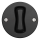Kliklap - Interruttore a croce vintage no 7 nero