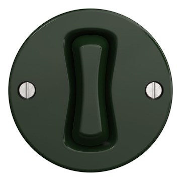 Kliklap - Interruttore a croce vintage no 7 verde