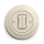 Kliklap - Interruttore doppio per scale in stile retrò con cornice n. 6+6, beige