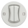 Kliklap - Interruttore vintage a doppia scala no 6+6 bianco