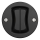 Kliklap - Interruttore vintage a doppia scala no 6+6 nero
