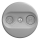 Kliklap - Prise RJ45 vintage TV+R (terminal) gris