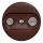 Kliklap - Prise RJ45 vintage TV+R (terminal) marron
