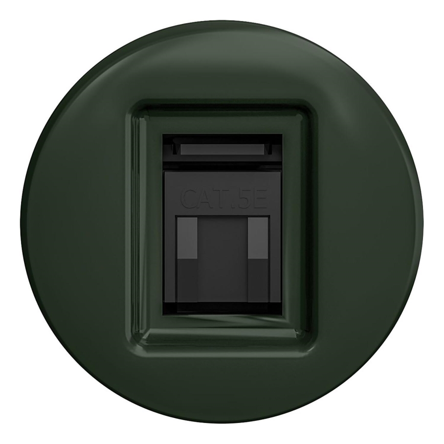 Kliklap - Prise RJ45 vintage vert