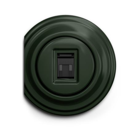 Kliklap - Prise RJ45 vintage vert