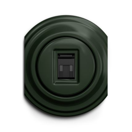 Kliklap - Prise RJ45 vintage vert