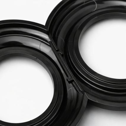 Kliklap - Retro-Abschlussrahmen, schwarz