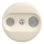 Kliklap - Retro presa per TV+R (finale) senza cornice, beige