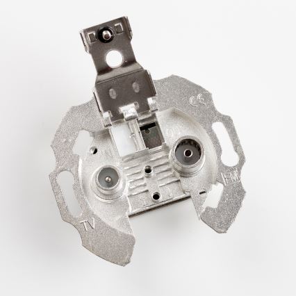 Kliklap - Retro presa per TV+R (finale) senza cornice, beige