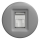 Kliklap - Vintage-Datendose grau