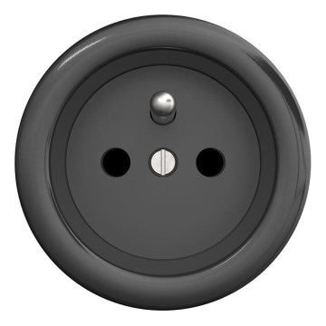 Kliklap - Vintage presa 230V antracite