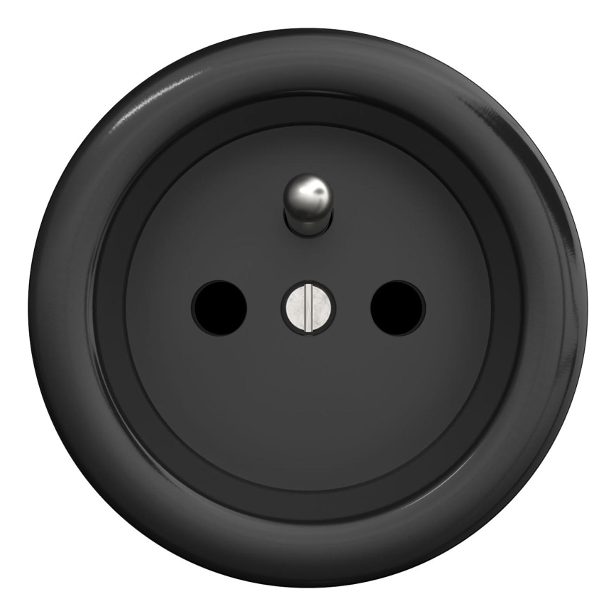Kliklap - Vintage presa 230V nero