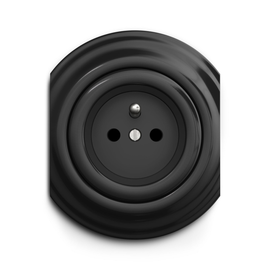 Kliklap - Vintage presa 230V nero