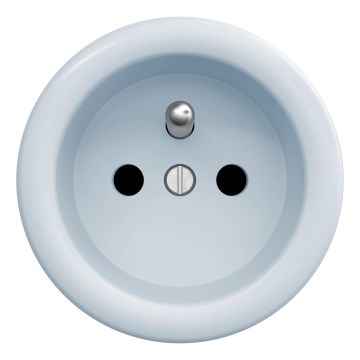 Kliklap - Vintage-Steckdose 230V blau