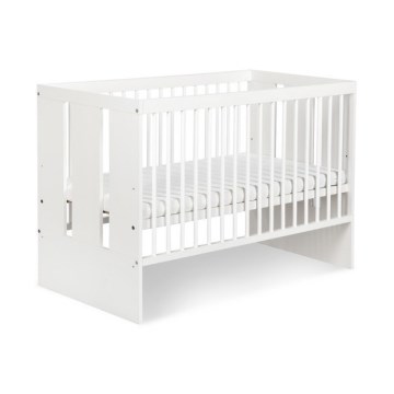 KLUPŚ - Babybett PAULA 120x60 cm Kiefer/weiß