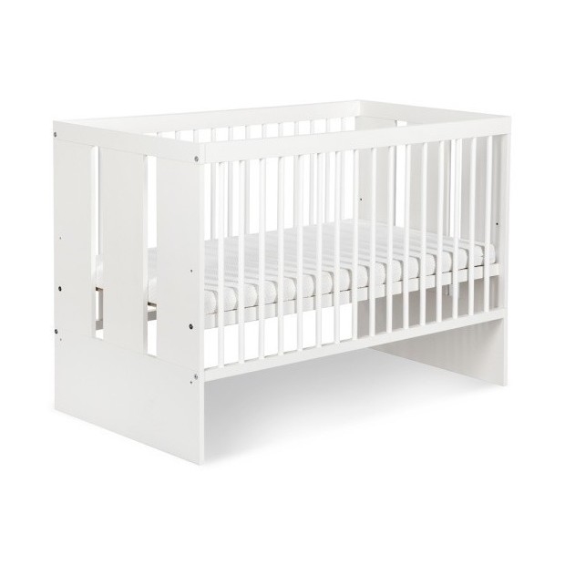 KLUPŚ - Lettino per bambini PAULA 120x60 cm pino/bianco