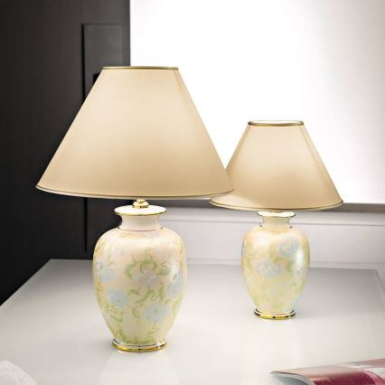 Kolarz 0014.73.4 - Lampada da tavolo GIARDINO 1xE27/100W/230V