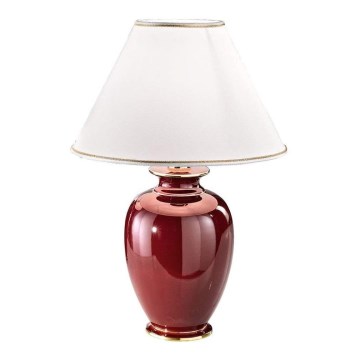 Kolarz 0014.73.7 - Tischleuchte BORDEAUX 1xE27/100W/230V